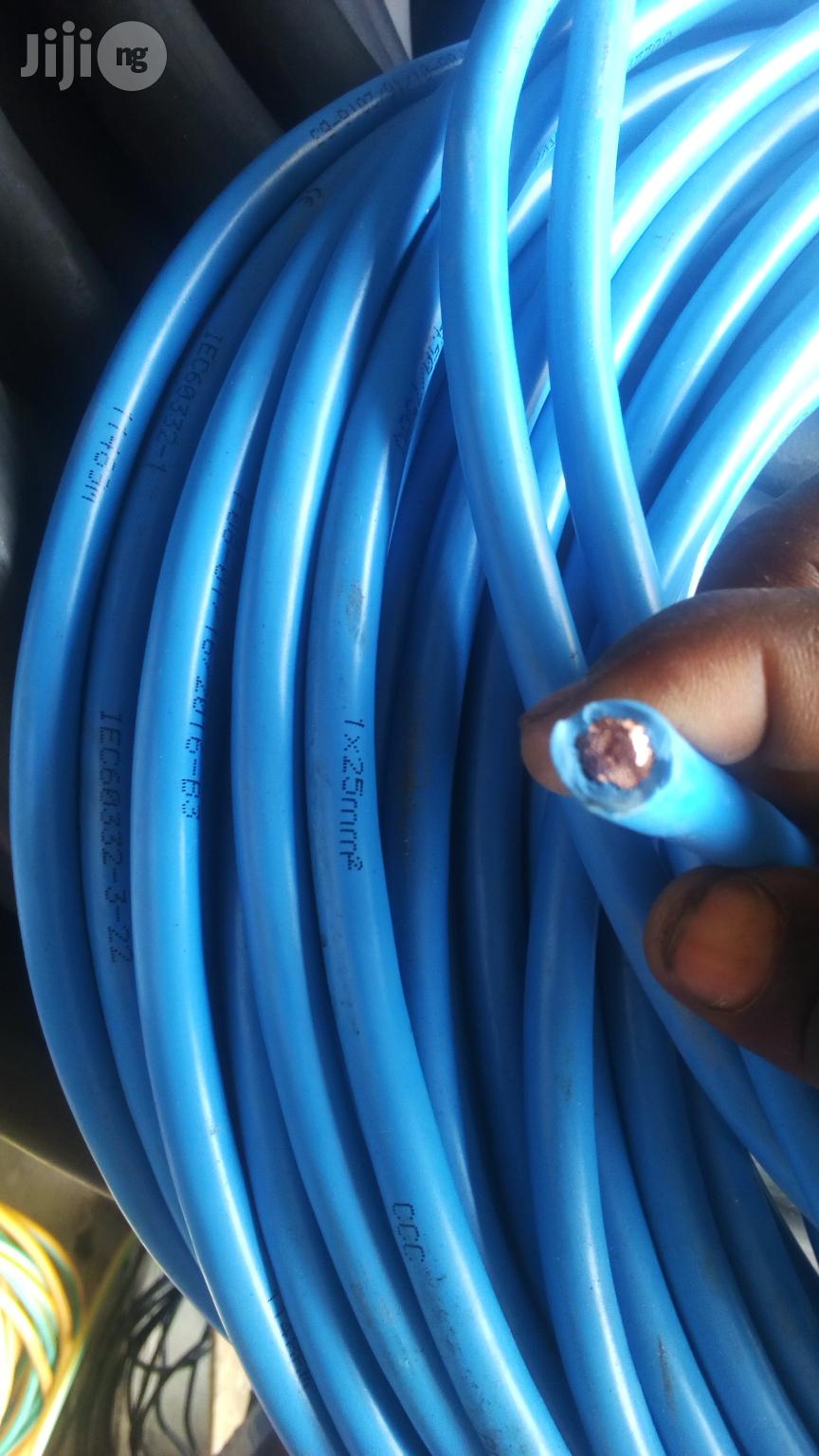 Welding Cable Pure Copper 25mm