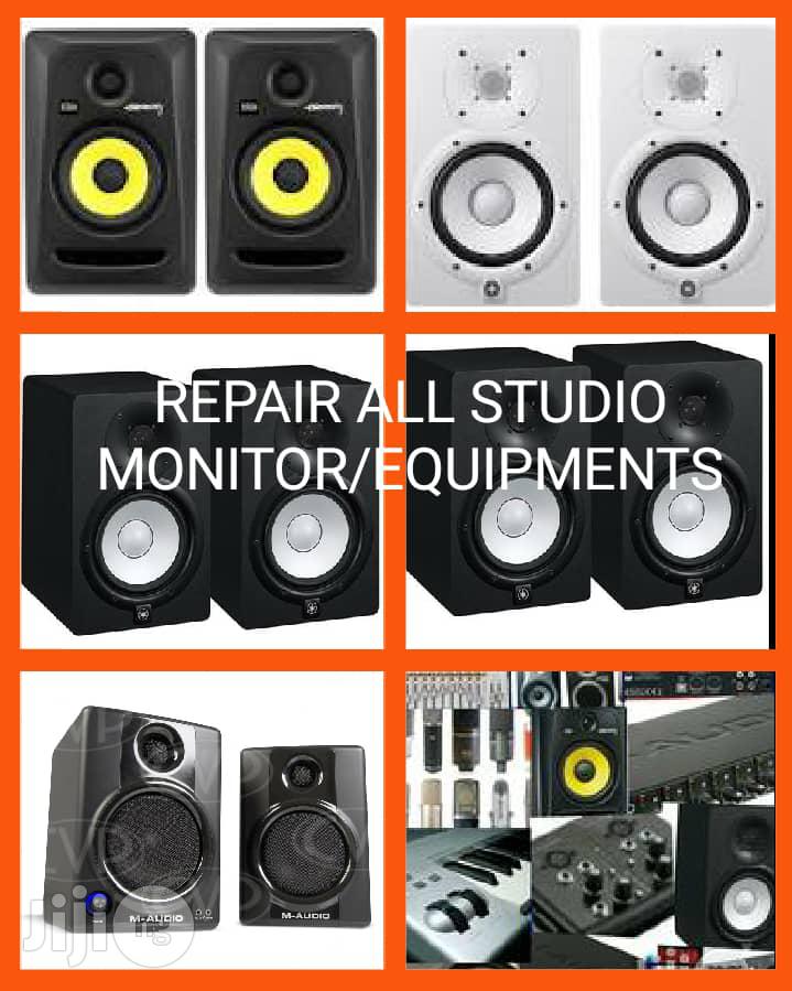 Repair All Studio Monitors Equipments