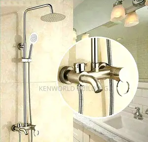 Executive Stainless Steel Wall Mounted Shower Set.