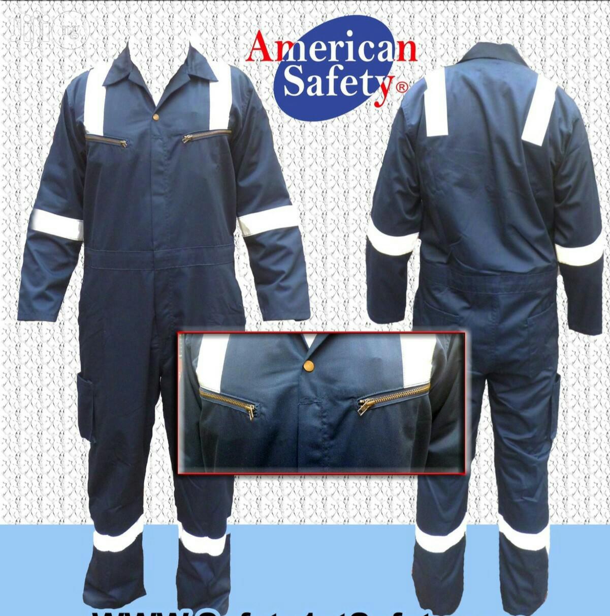 Anti-shrink Safety Coverall