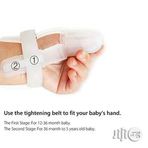 Thumb Sucking Silicone Stop Finger Guard for 1-5 Years Kids