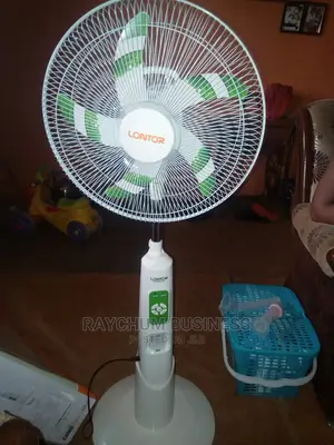 Lontor 16inches Rechargeable Fan With Solar,Usb Supported