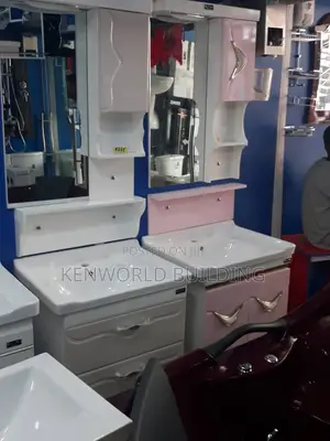 Fancy Wash-Hand Basin With Cupboard