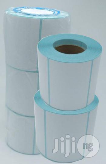 60x40mm Barcode Labeling Paper Roll 5000 Stickers