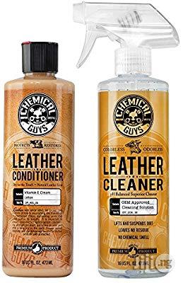 USA Chemical Guys Leather Cleaner Nd Conditioner Leather KIT