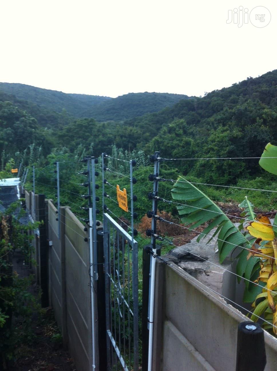 Installation Of Electric Perimeter Fence