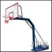 Standard Iron Basketball Post Available At Favour Sports Shop