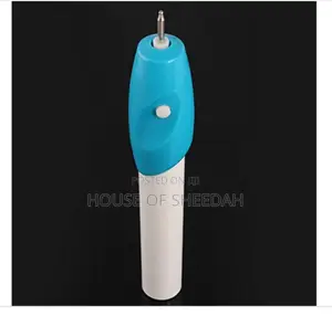 Engraving Pen For Home Use - White + Blue