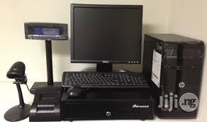 Pos And Cash Register At Central Business District
