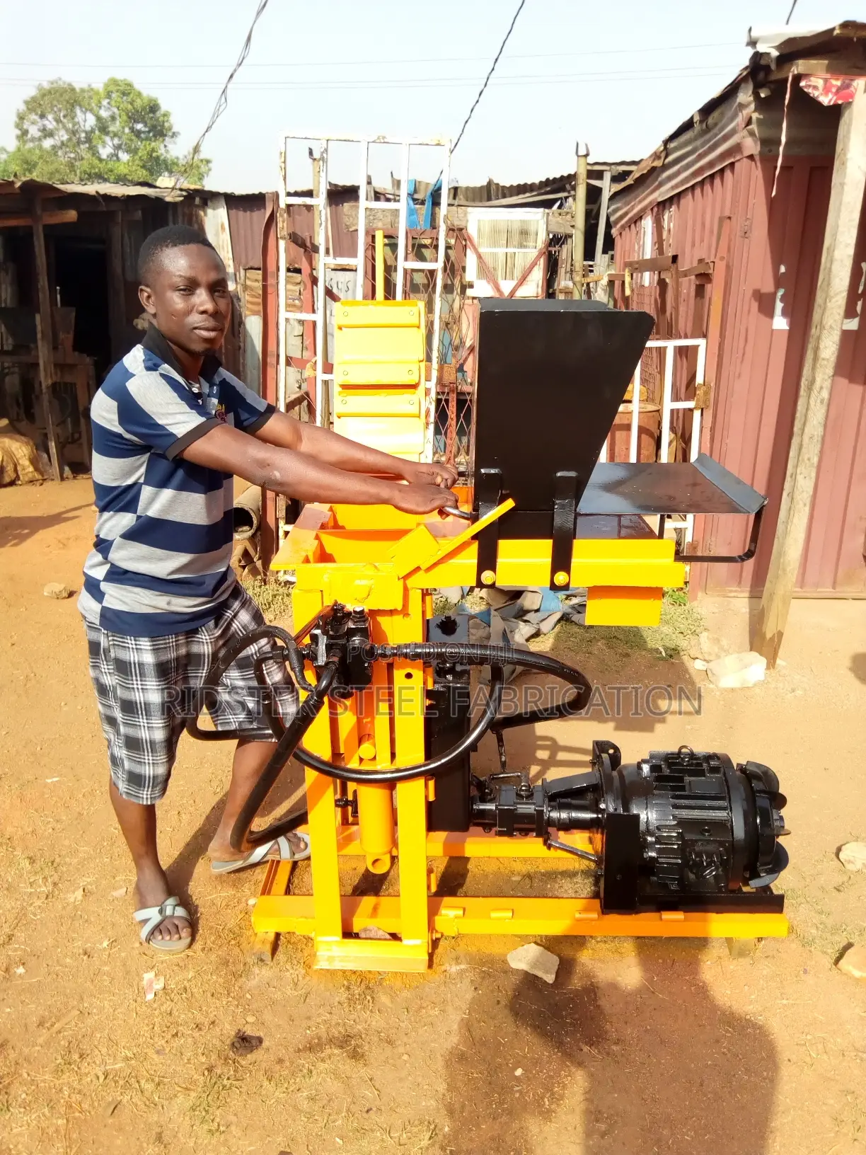 Interlock Bricks Manual And Eletric Machine