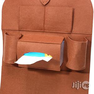 Brown High Quality Car Back Seat Organizer