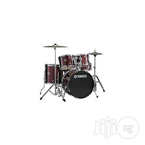 Yamaha 5pcs Drumset-Laser Red