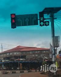 Solar Traffic Light Installation