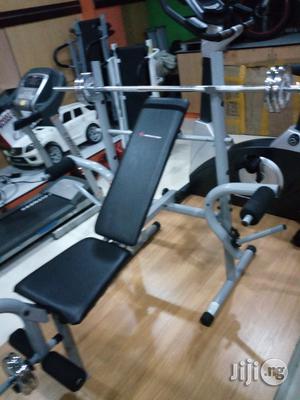 Weight Lifting Bench With 50kg Weight