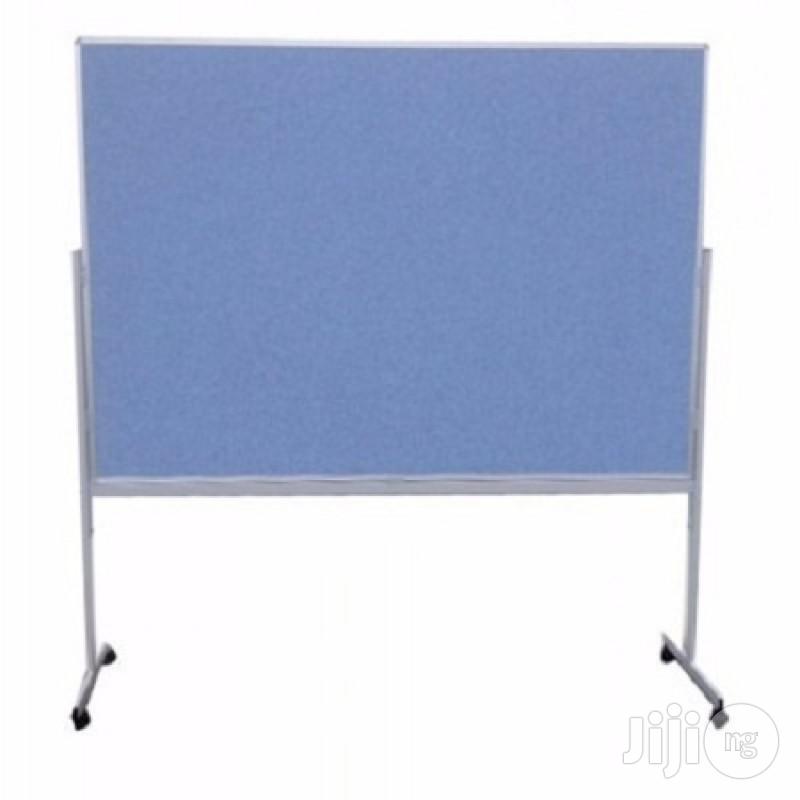 3ft X 4ft Double Sided Mobile Pin Board
