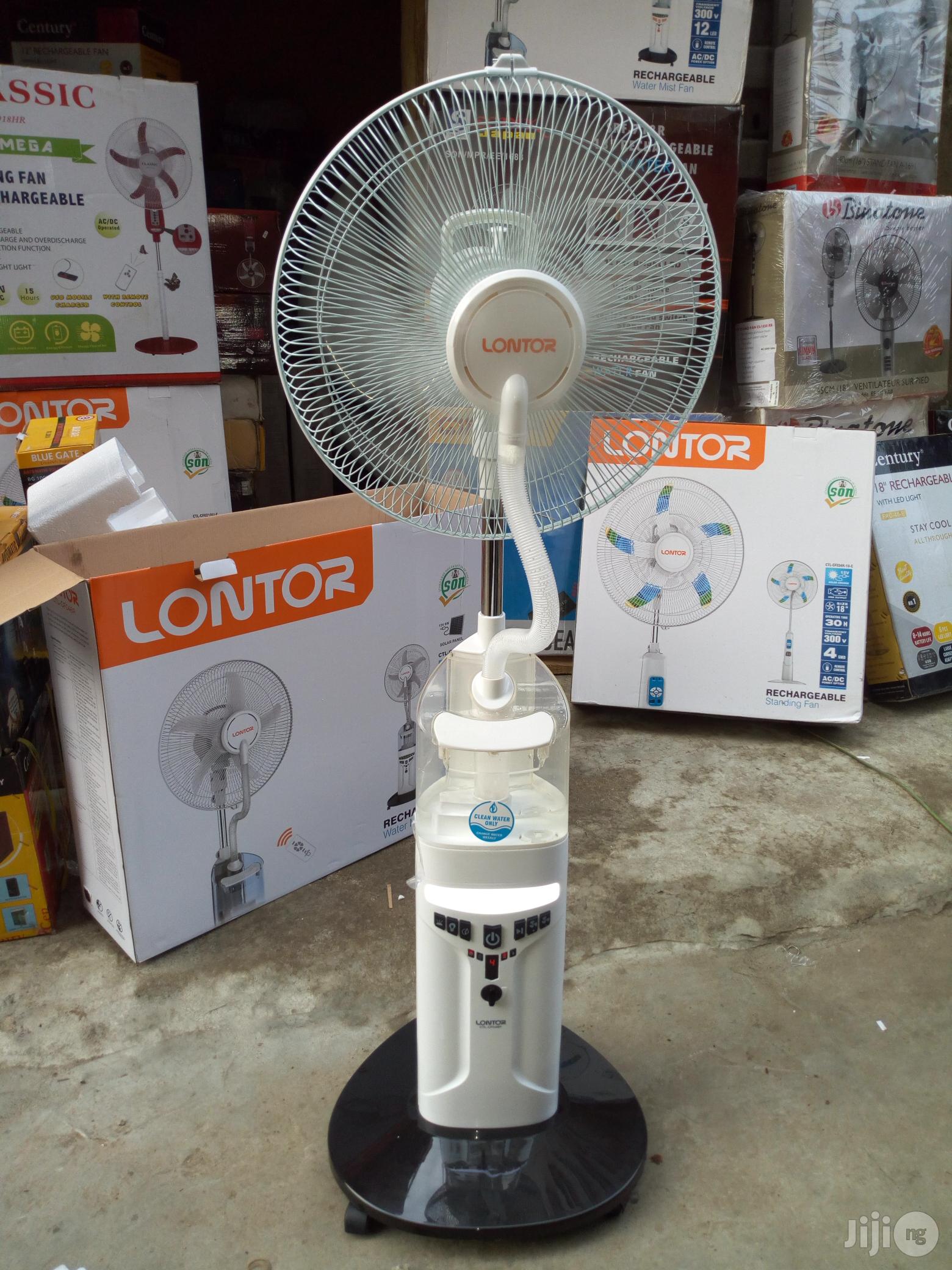 Lontor Rechargeable Mist Fan 18"