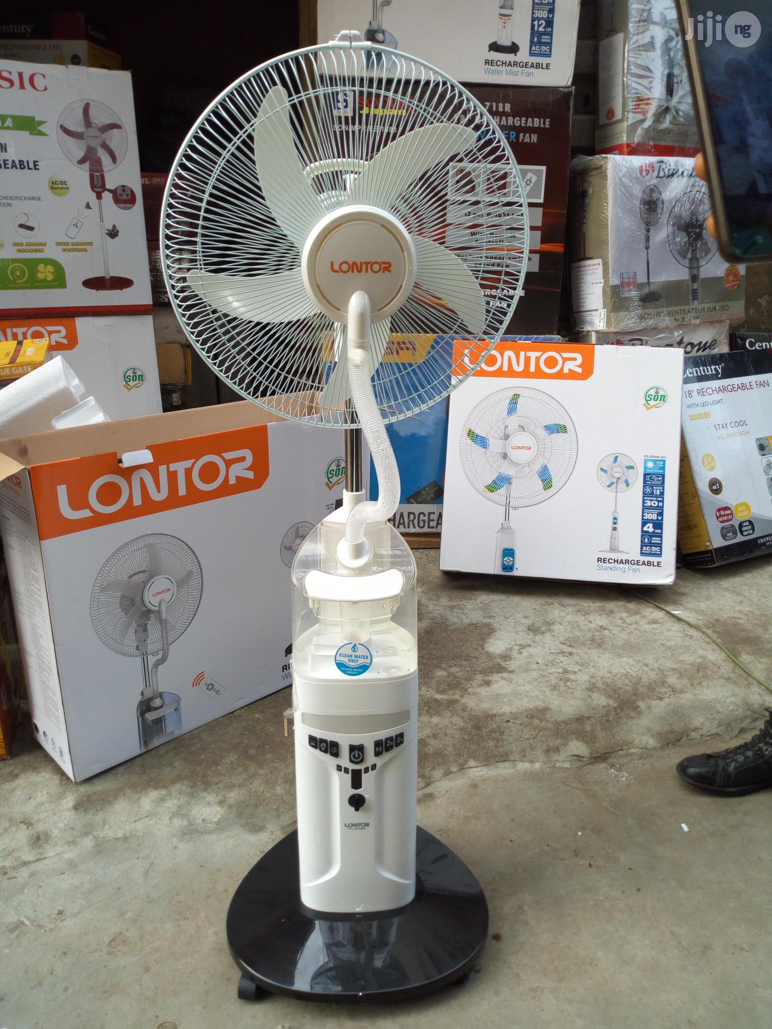 Lontor Rechargeable Mist Fan 18"