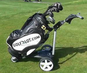 3 Wheel Golf Trolley Grey