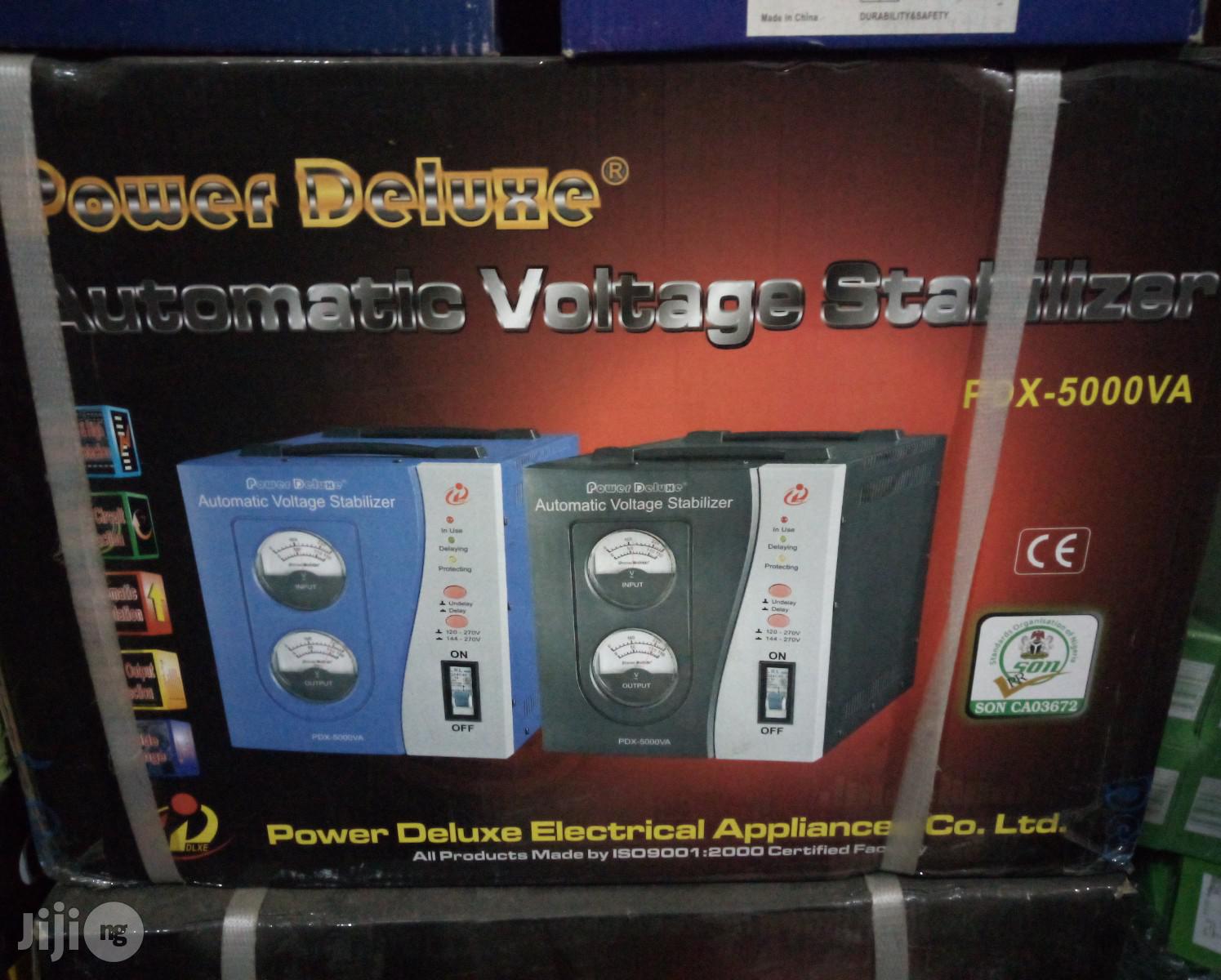 5000AV Power Deluxe Automatic Voltage Stabilizer