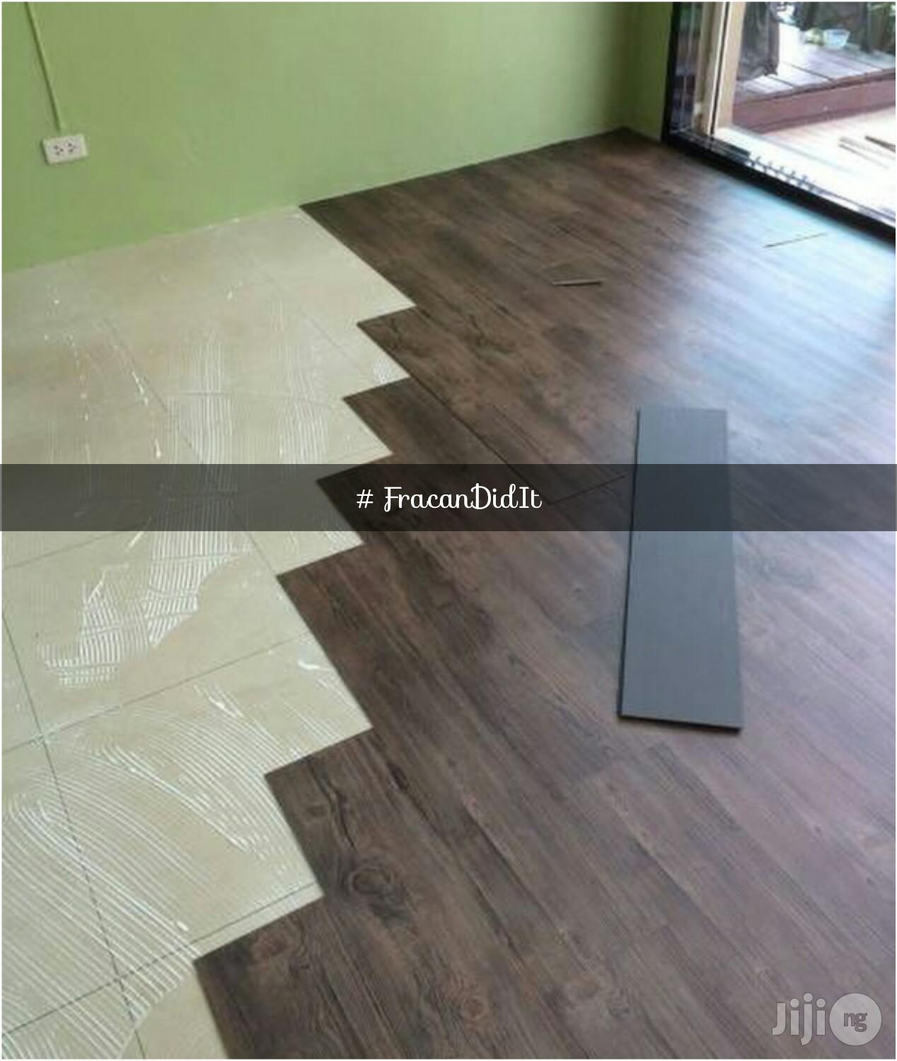 Wood Laminate Flooring. Free Underlay