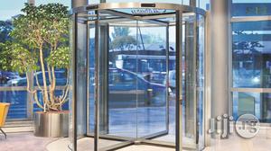 Installation Of Automatic Revolving Door