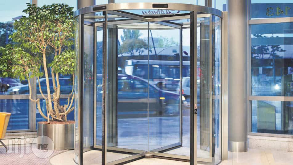 Installation Of Automatic Revolving Door