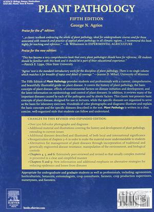 Plant Pathology
By George N Agrios 5th Edition Hard Cover