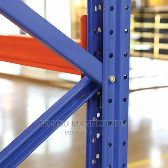 Warehouse Storage Pallet Racking System With Metal Plate