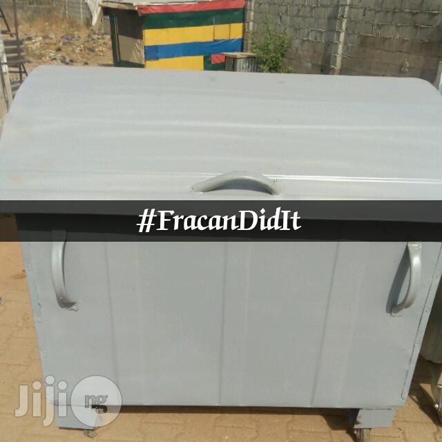 Galvanised Waste Bin in Abuja