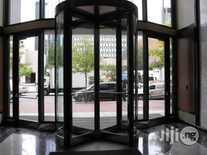 Installation Of Automatic Revolving Door