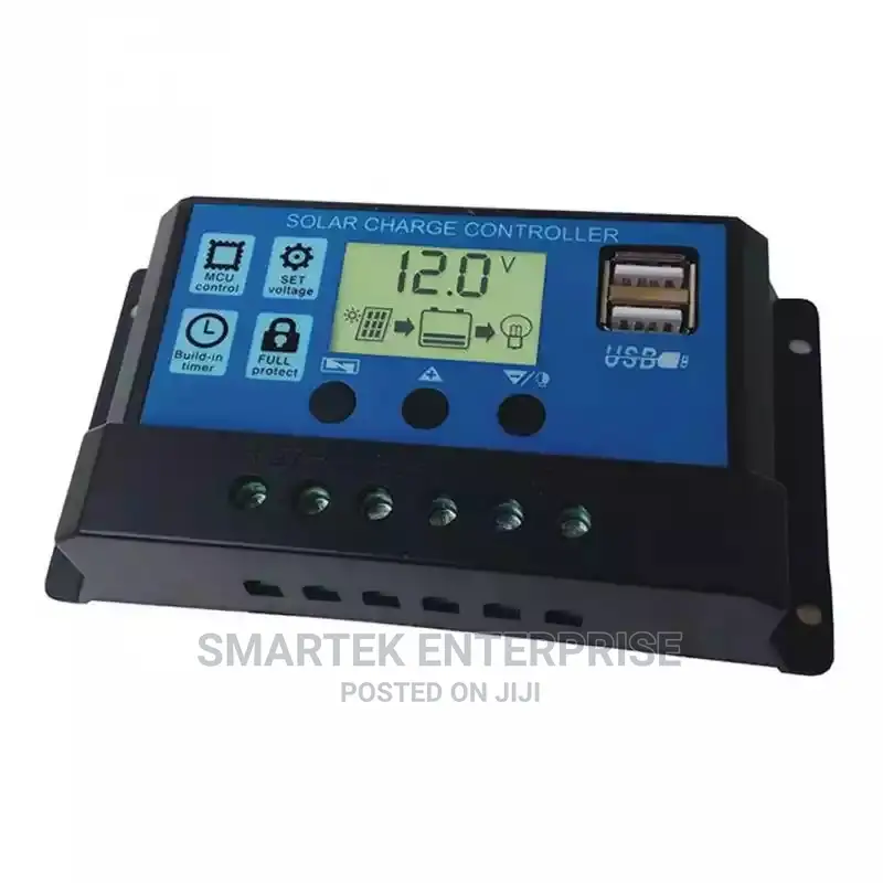 30A Solar Charge Controller 12/24v Auto With LCD Display