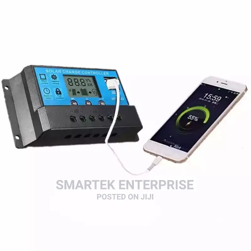30A Solar Charge Controller 12/24v Auto With LCD Display