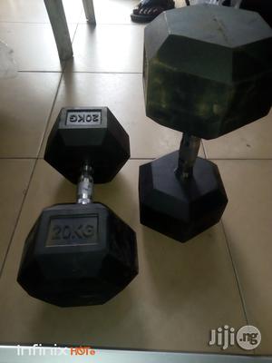 Photo - Coated Hex Dumbbell 20kg (Pair)