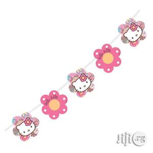 Hello Kitty Flower Shaped Banner