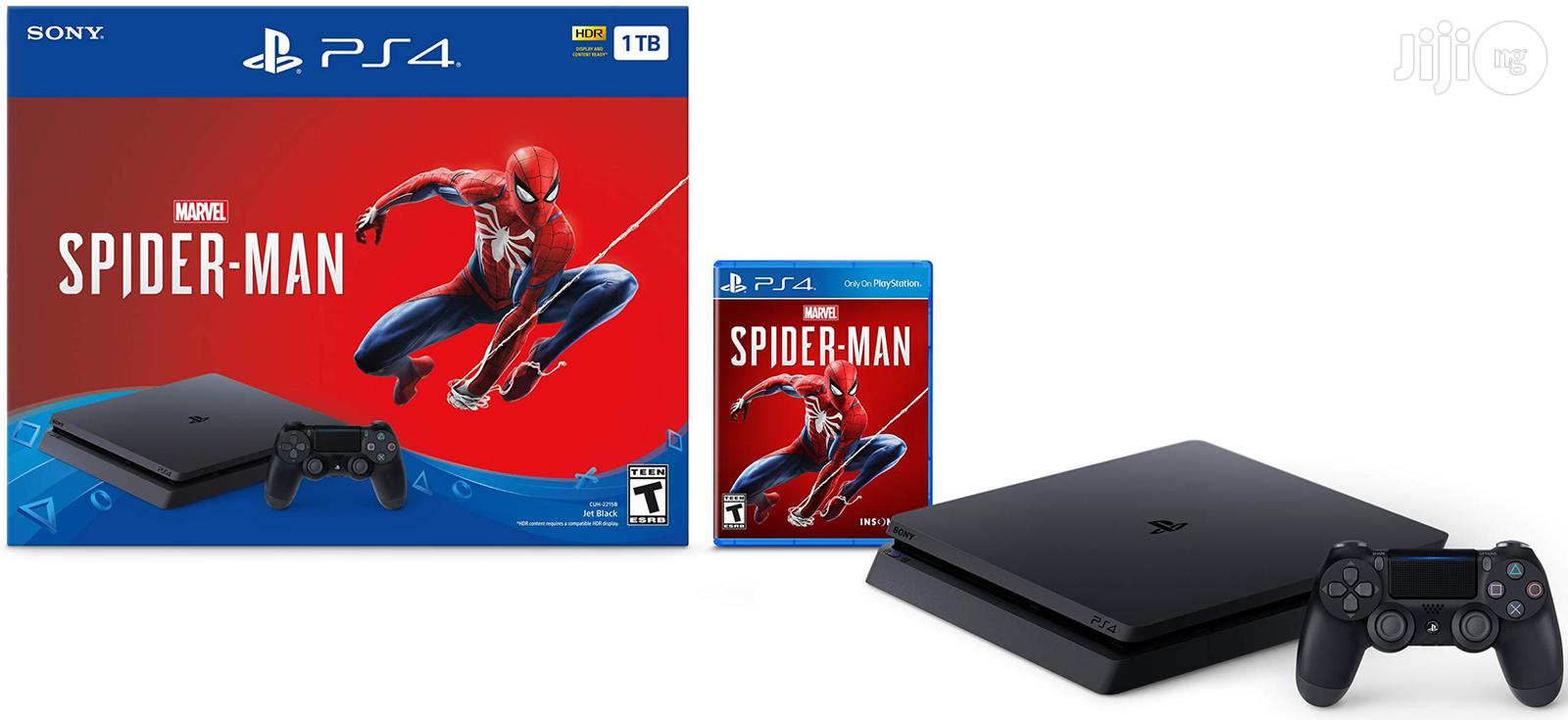 Playstation 4 Slim 1tb Console - Marvel's Spider-man Bundle