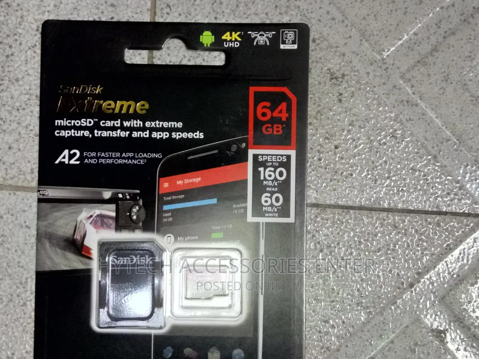 64GB Sandisk Microsd Memory Card in Lagos Island (Eko) Accessories