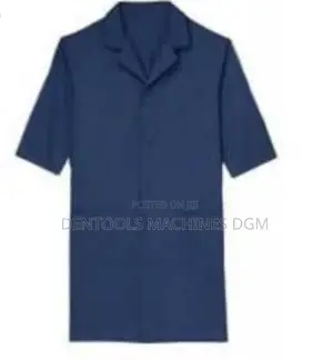 Lab Coat Navy Blue