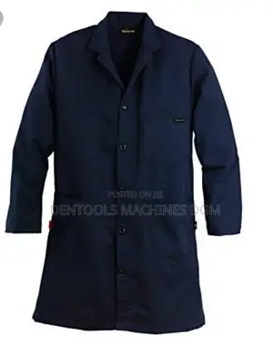 Lab Coat Navy Blue
