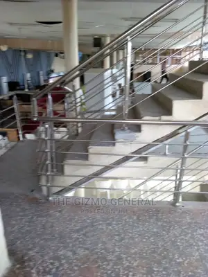 Stainless Steel Step, Rail And Banister