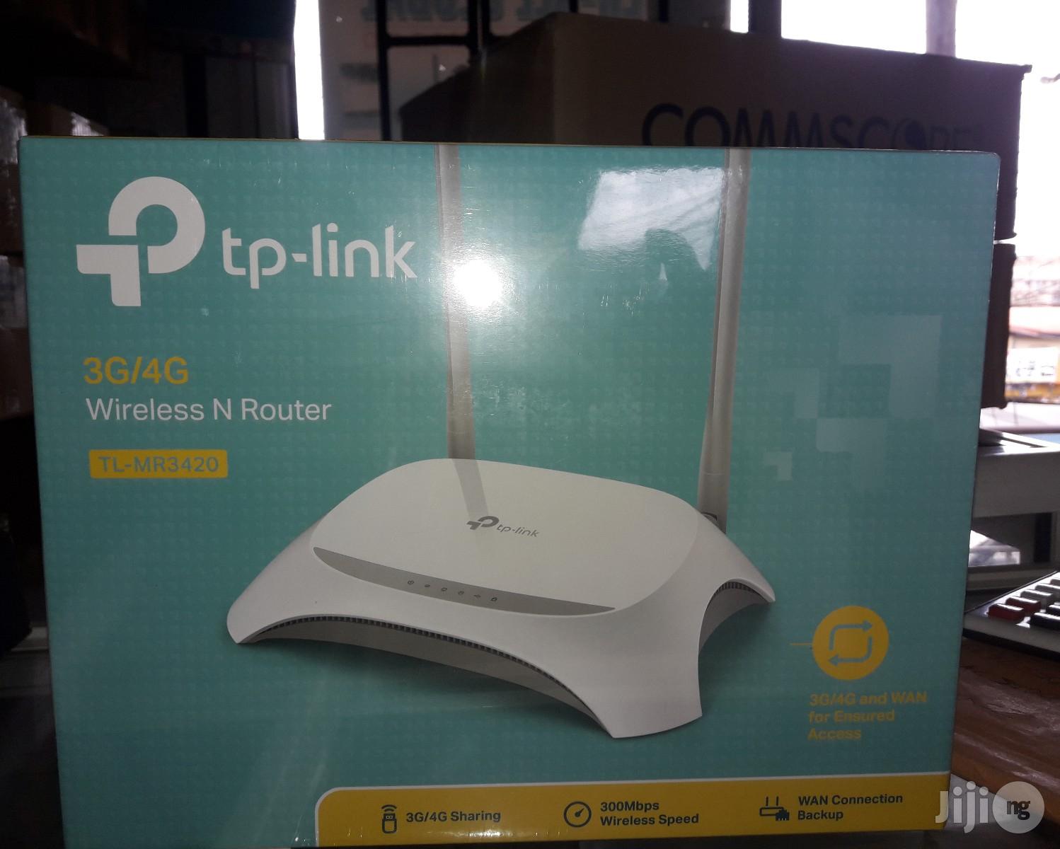 Tplink 3g/4g Wireless N Router