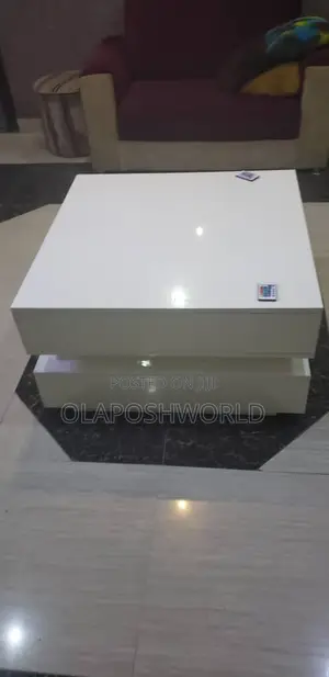 Center Table With LED Lighting