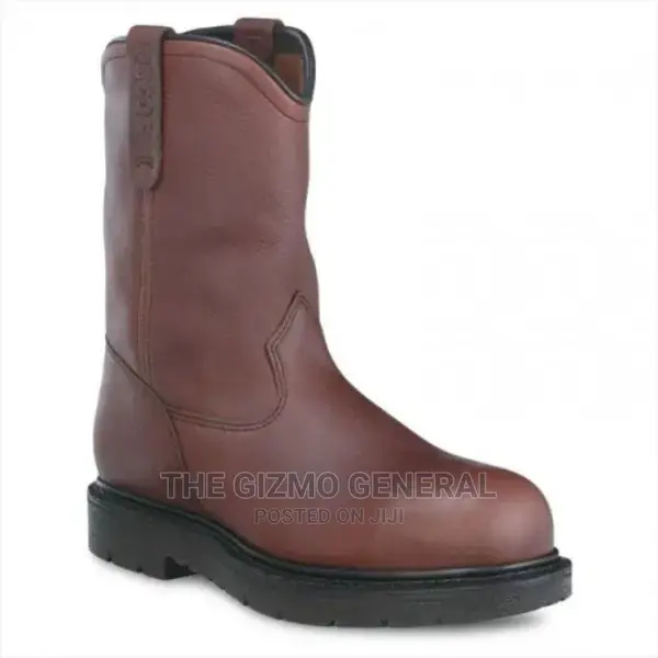 Red Wings Workers Safety Boot - Brown