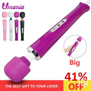 Rechargeable Big Head Magic Massage Wand Adult Toy