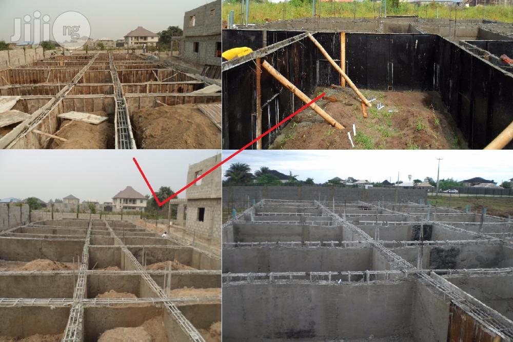 Concrete Casting, Raft Foundation, Column And Decking Formwork