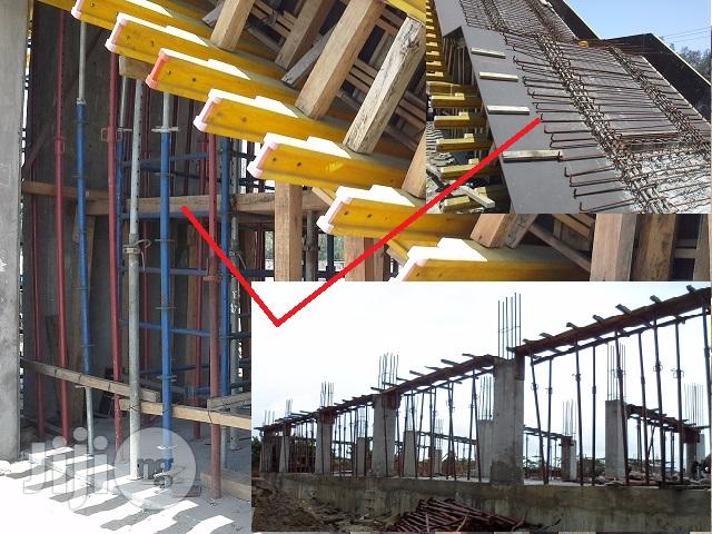 Concrete Casting, Raft Foundation, Column And Decking Formwork