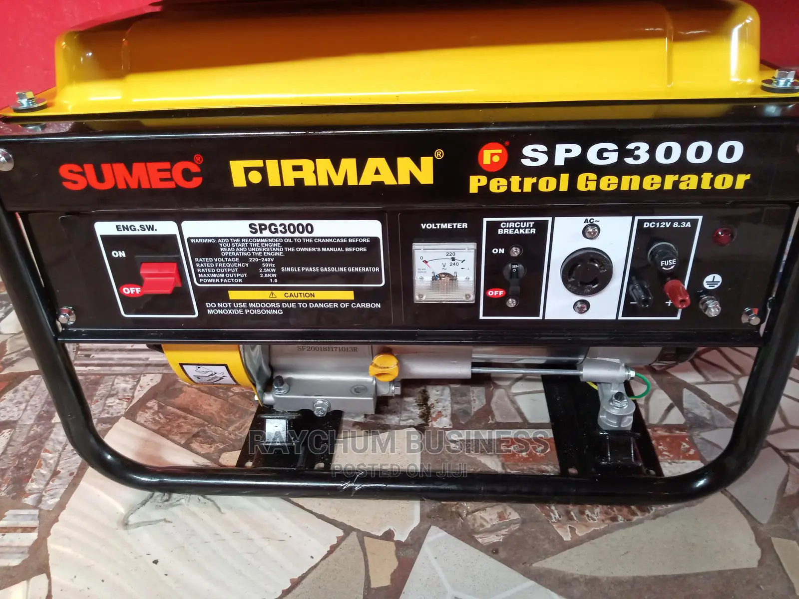 Brand New Sumic Generator 3000 Manuel