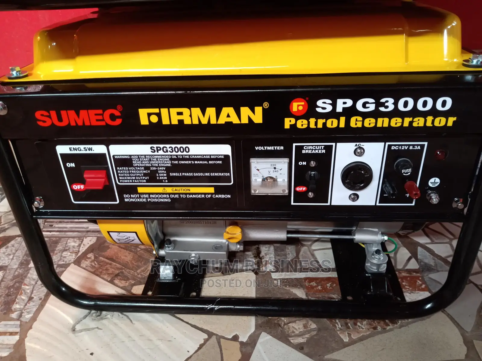 Brand New Sumic Generator 3000 Manuel