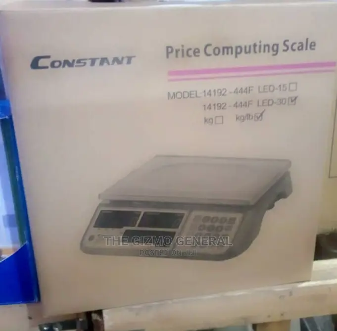 Constant Price Computing Scale