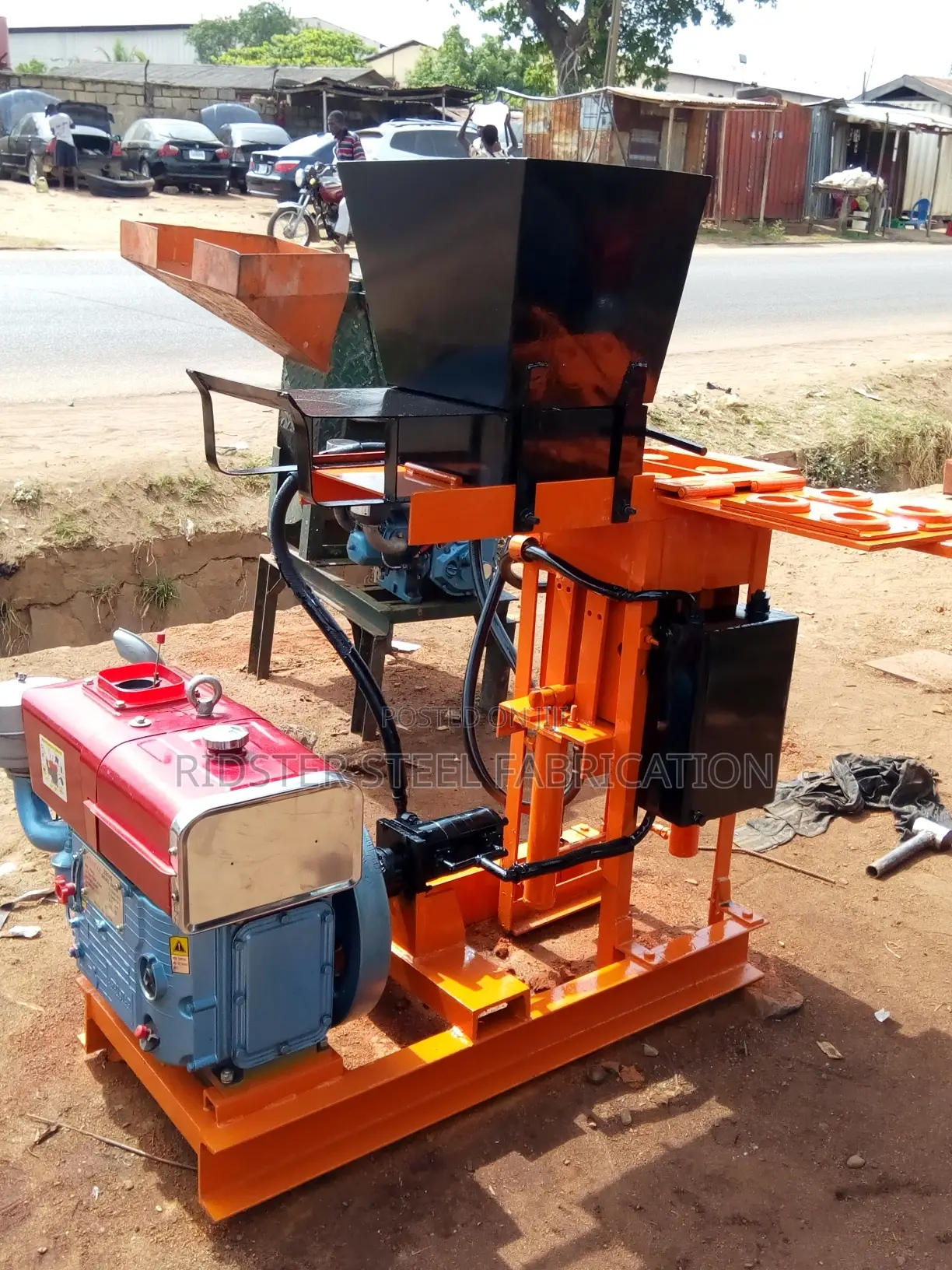 Interlock Bricks Manual And Eletric Machine