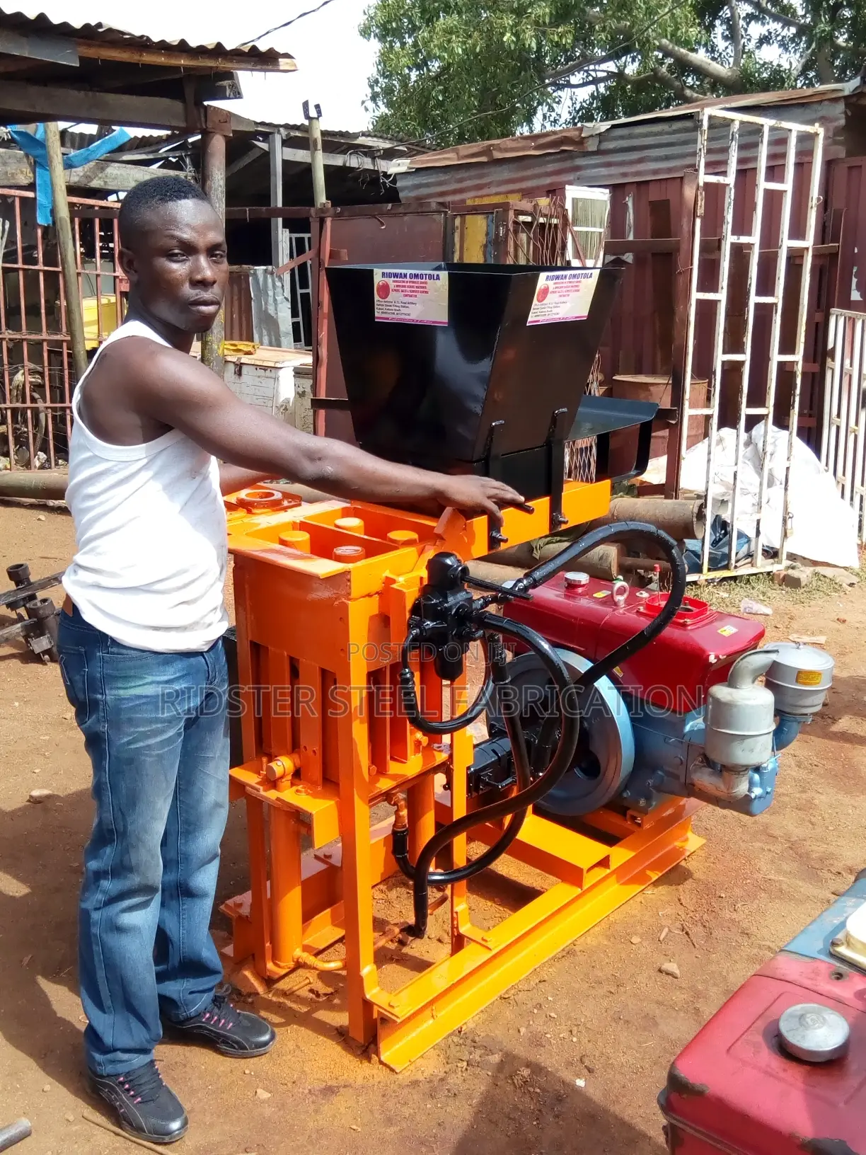 Interlock Bricks Manual And Eletric Machine